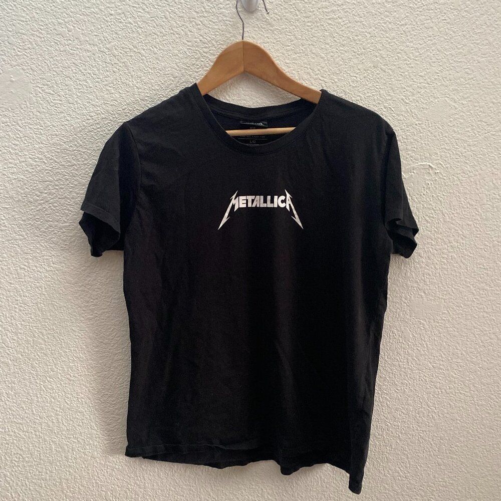 Metallica The Relaxed Tee 2018 Black Short Sleeve T-Shirt Band Large